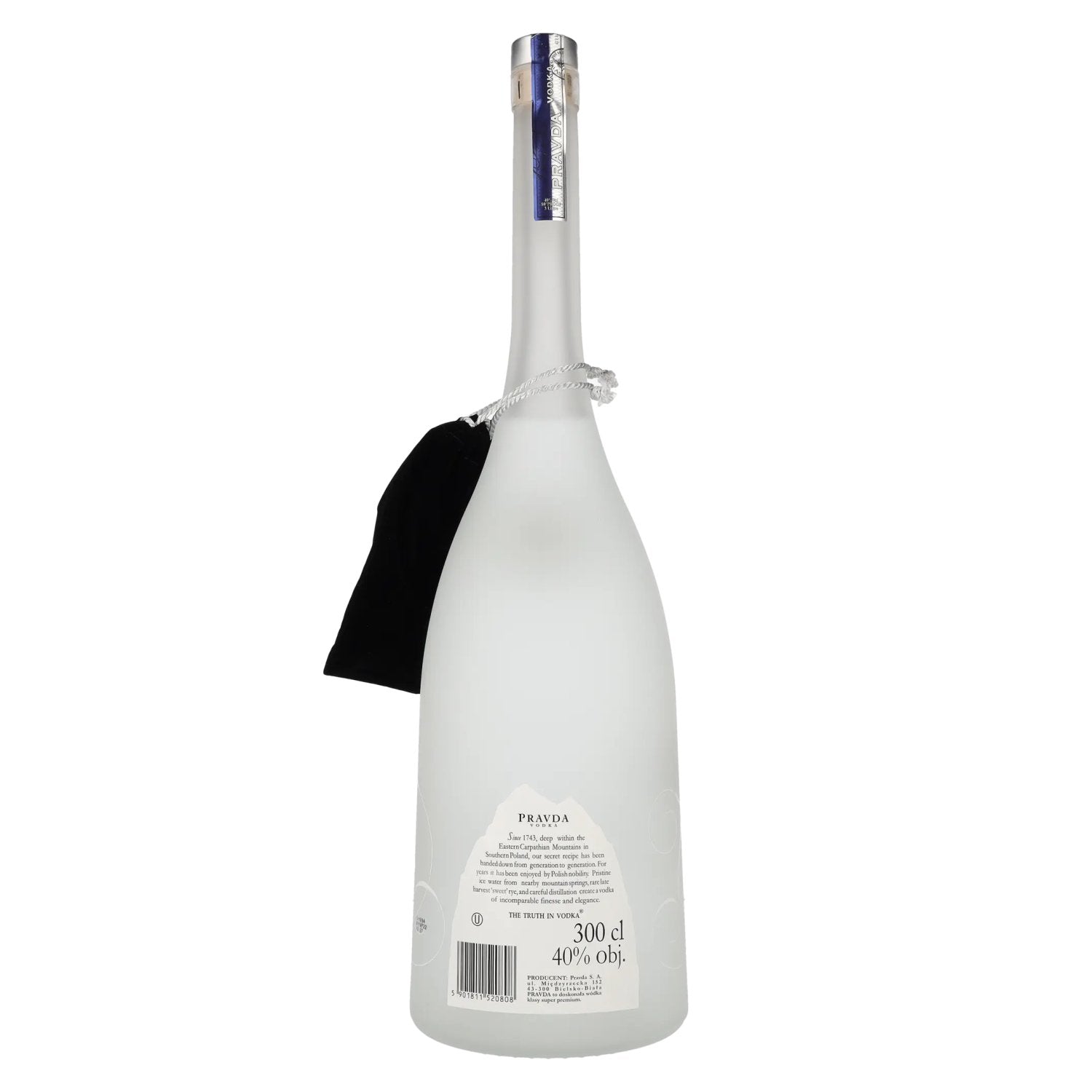 Pravda Vodka 40% vol. 3l