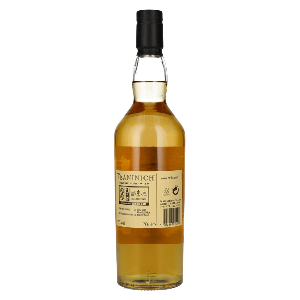Teaninich 10 Years Old Single Malt Scotch Whisky 43% Vol. 0,7l