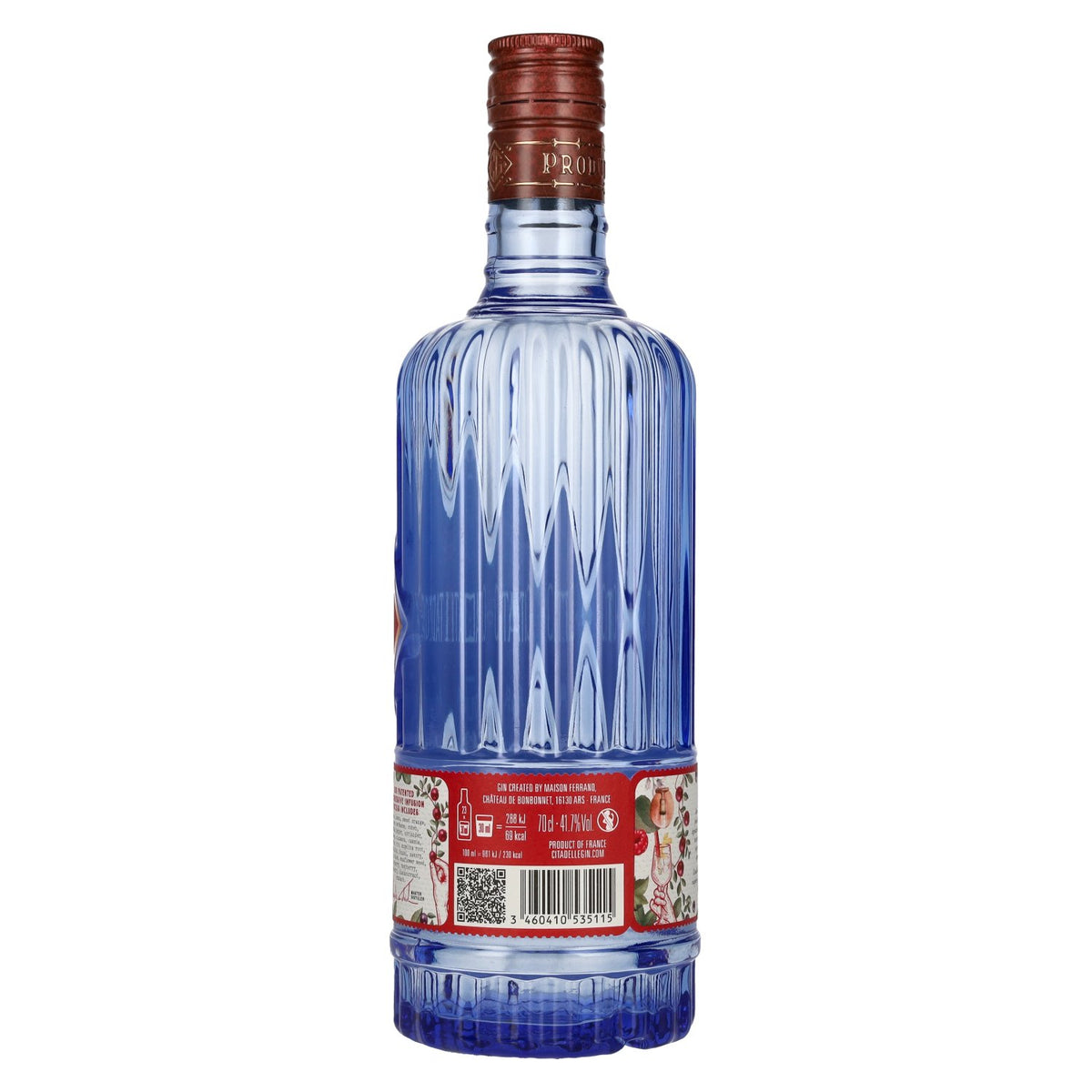 Citadelle Rouge Original Dry Gin 41,7% Vol. 0,7l