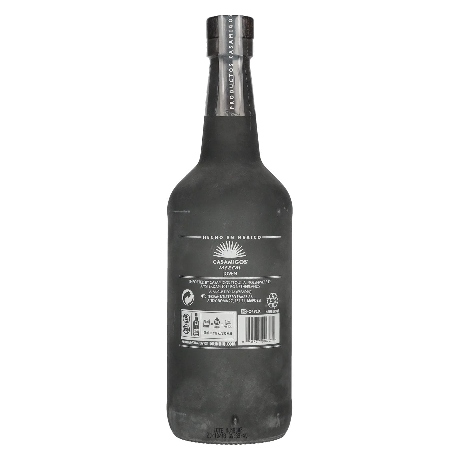 Casamigos Mezcal Joven 100% Agave Espadín 40% Vol. 0,7l
