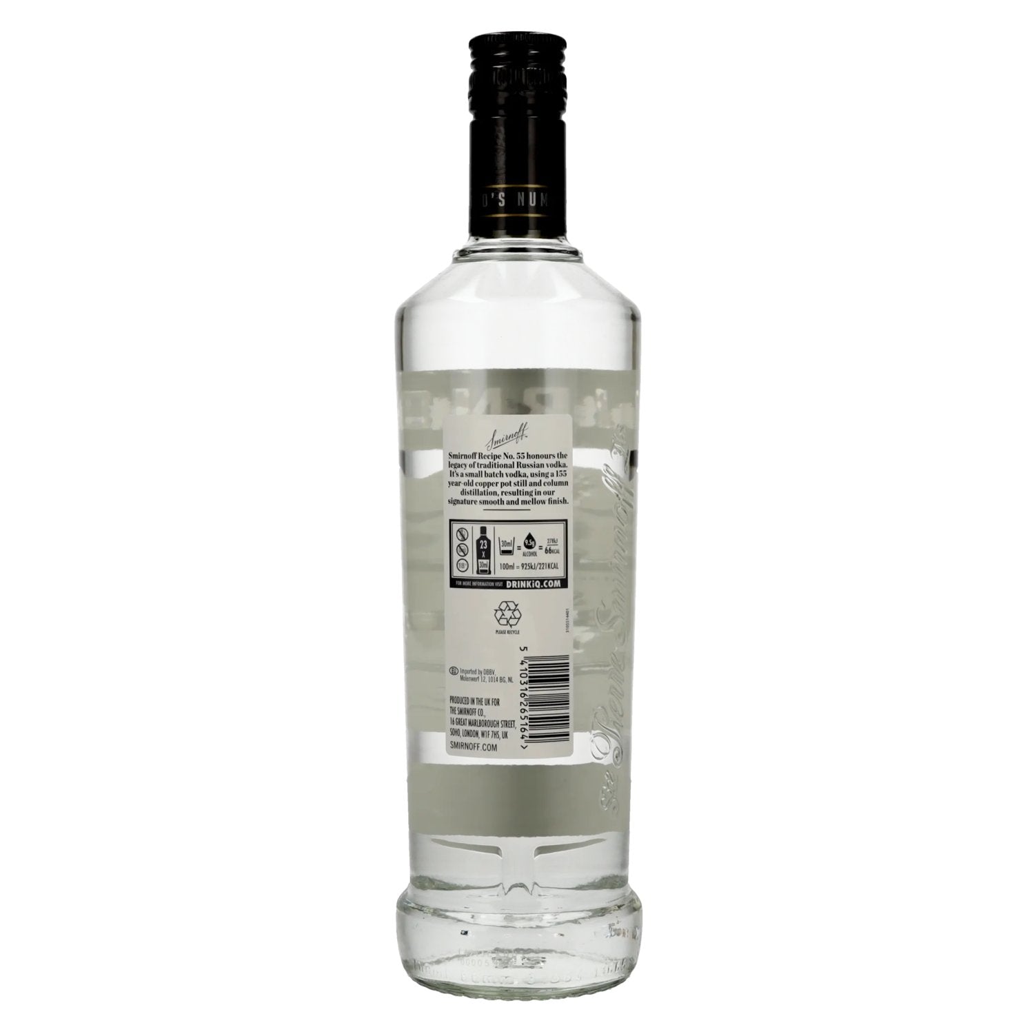 Smirnoff Black Small Batch Vodka 40% vol. 0,7l