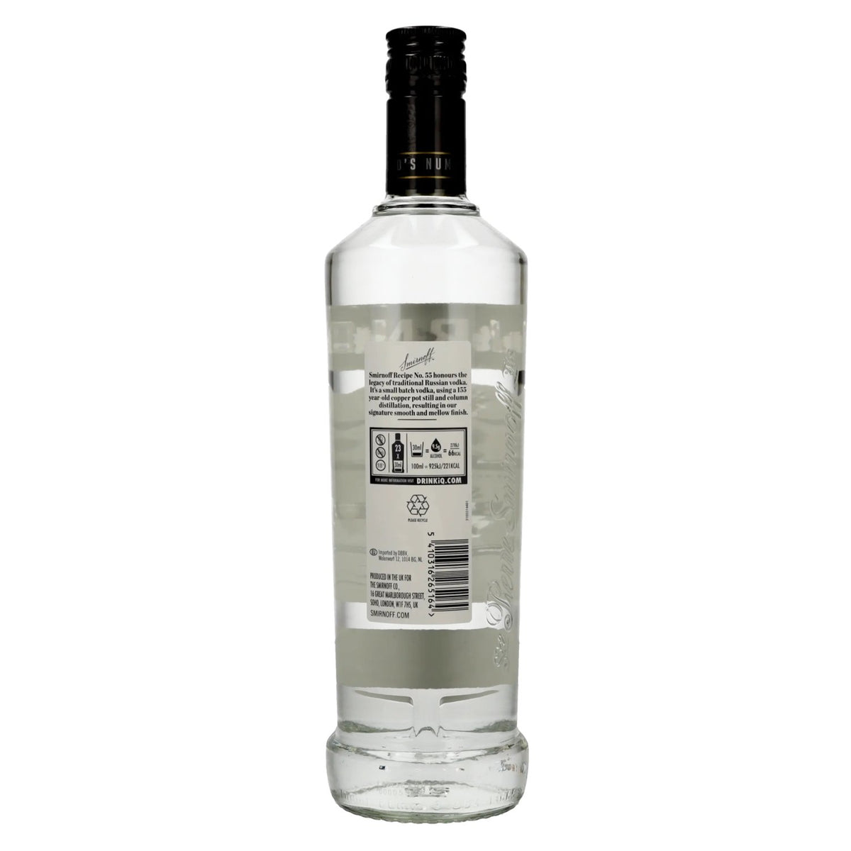 Smirnoff Black Small Batch Vodka 40% vol. 0,7l