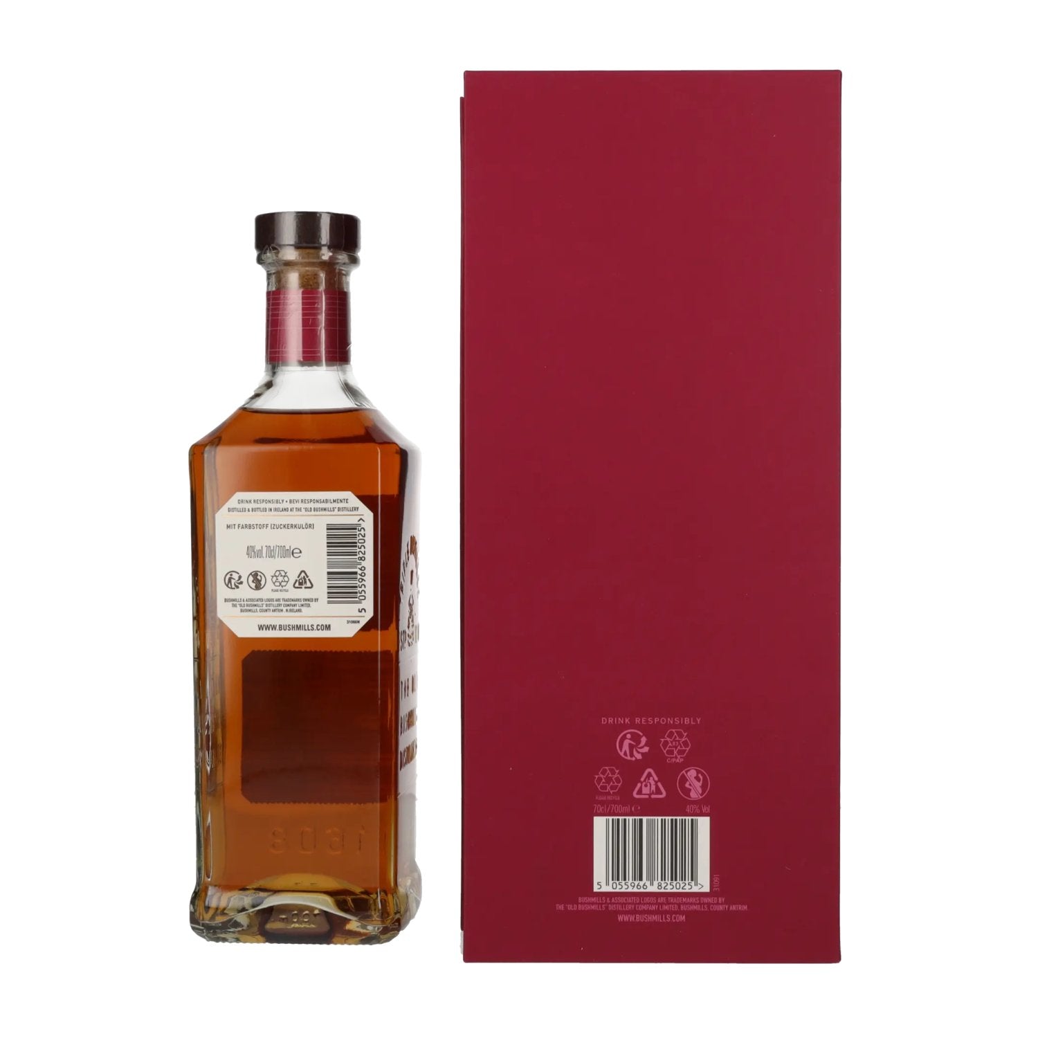 Bushmills 16 Years Old TRIPLE DISTILLED Single Malt Whiskey 40% Vol. 0,7l in gift box