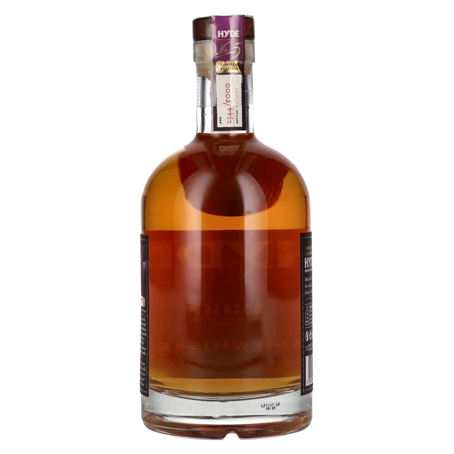 Hyde No.5 THE ÁRAS CASK 1860 Single Grain Burgundy Cask Finish 46% Vol. 0,7l