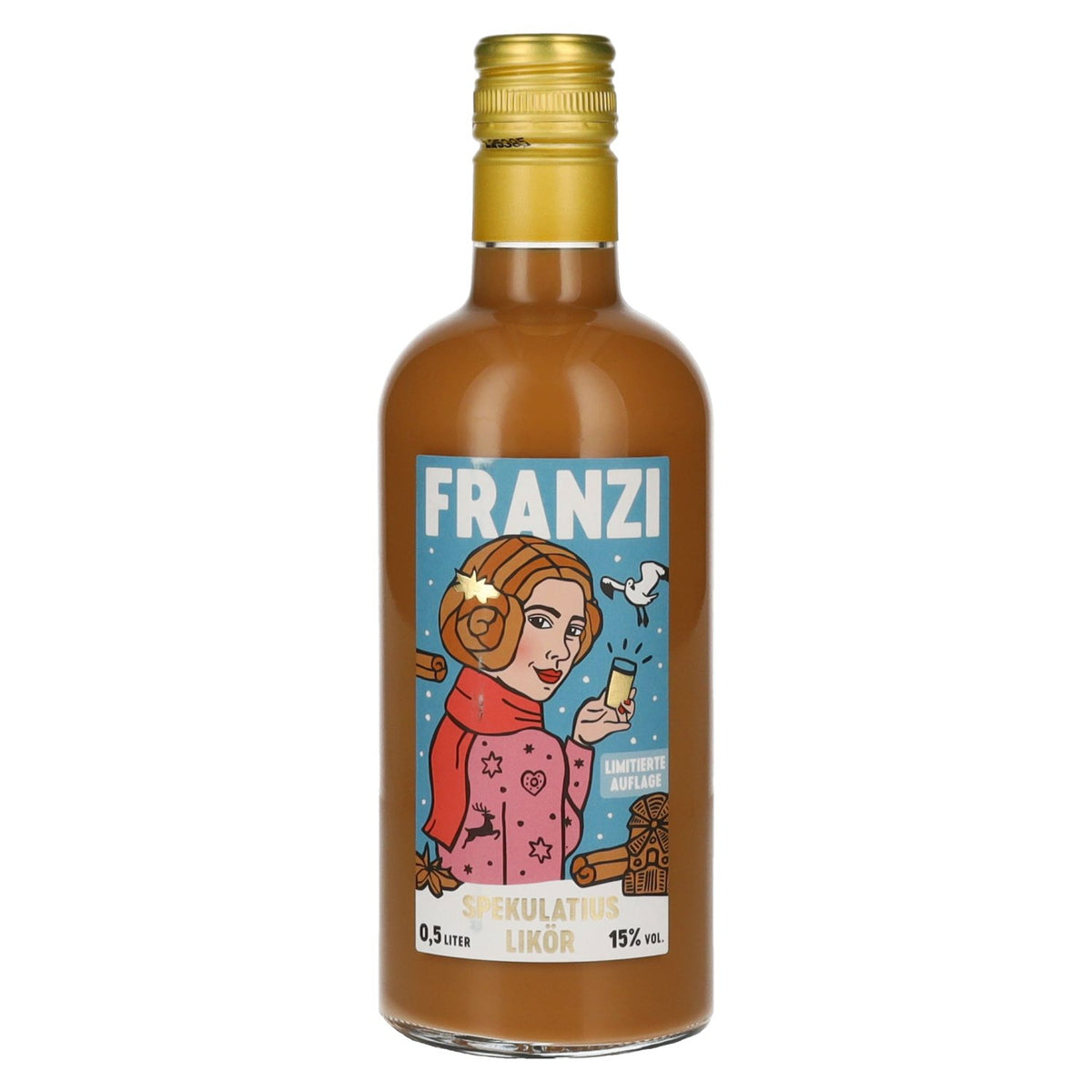 Franzi Spekulatius Liqueur Limited Edition 15% Vol. 0,5l