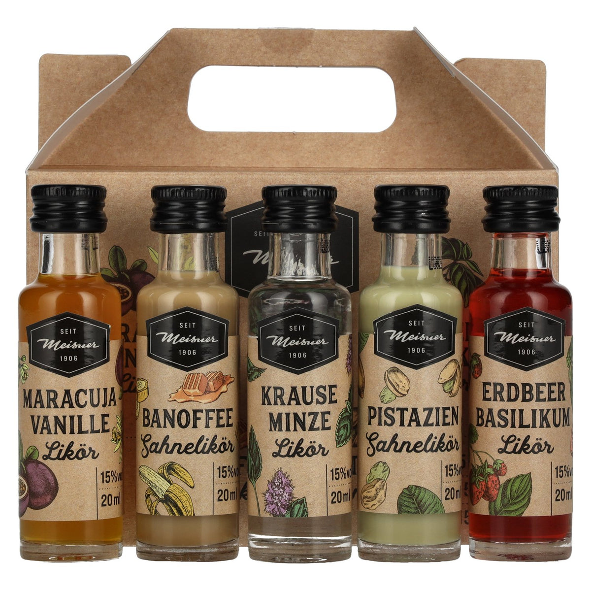Meisner Kiste Kurze 15% Vol. 15x0,02l in gift box