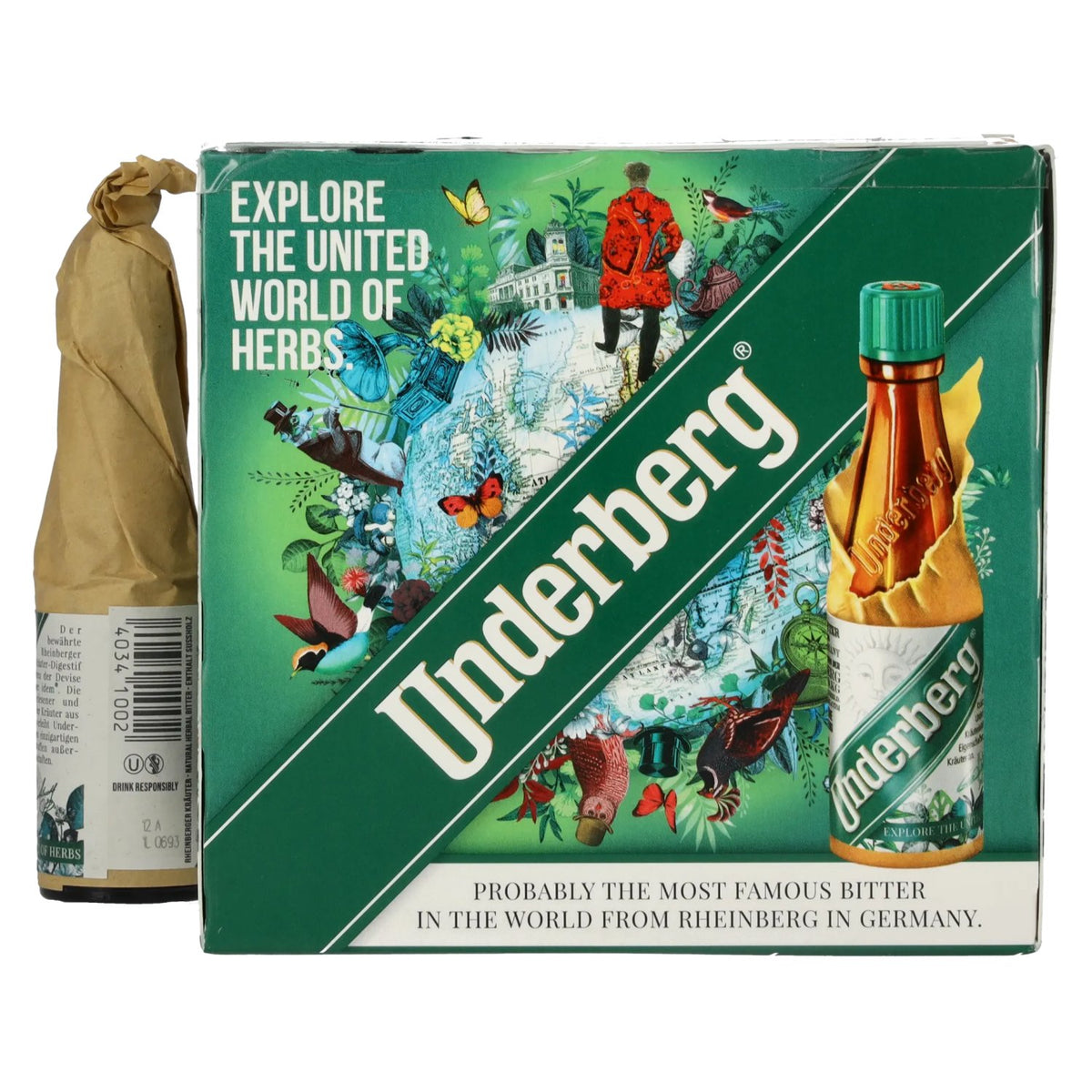 Underberg Natural Herbal Digestif 44% Vol. 12x0,02l