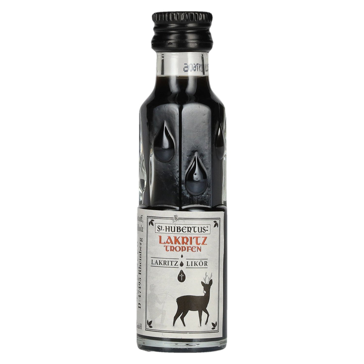St. Hubertus LAKRITZ Gouttes de liqueur de réglisse 16 % vol. 24 x 0,02 l