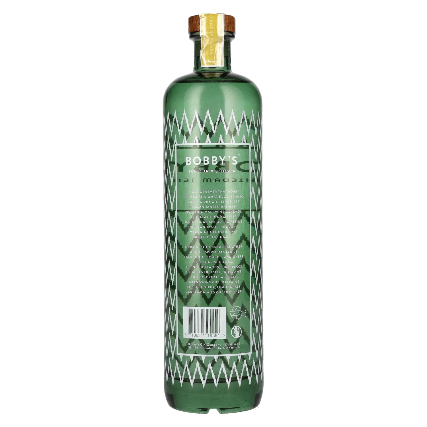 Bobby's Schiedam Jenever 38% Vol. 0,7l