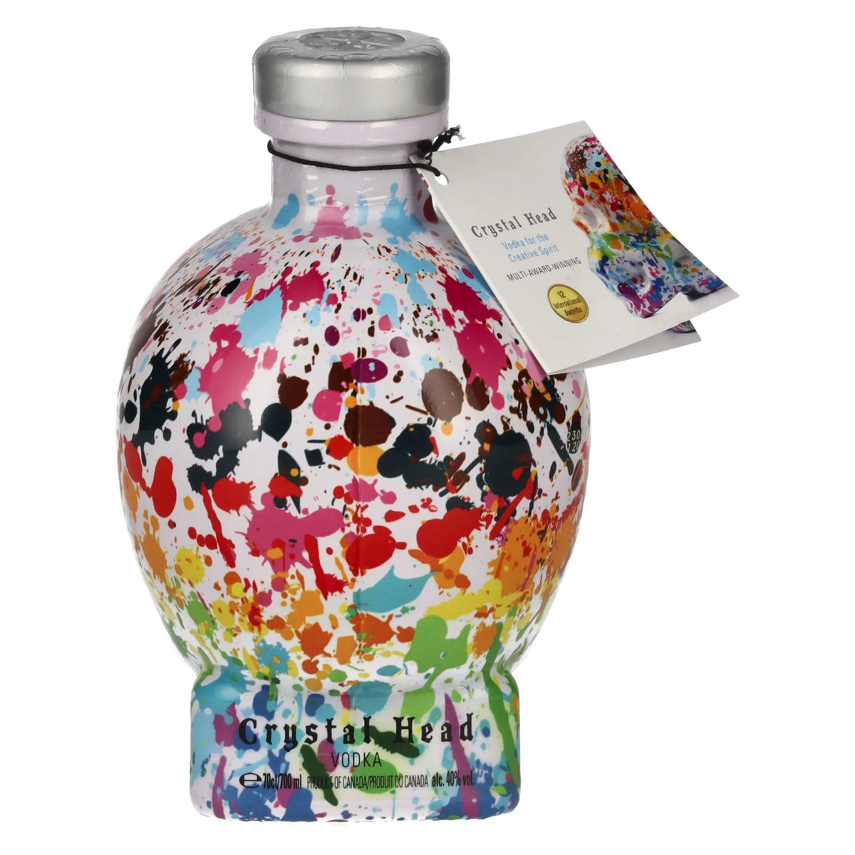 Crystal Head Vodka Pride Artist's Splash Limited Edition 40% Vol. 0,7l