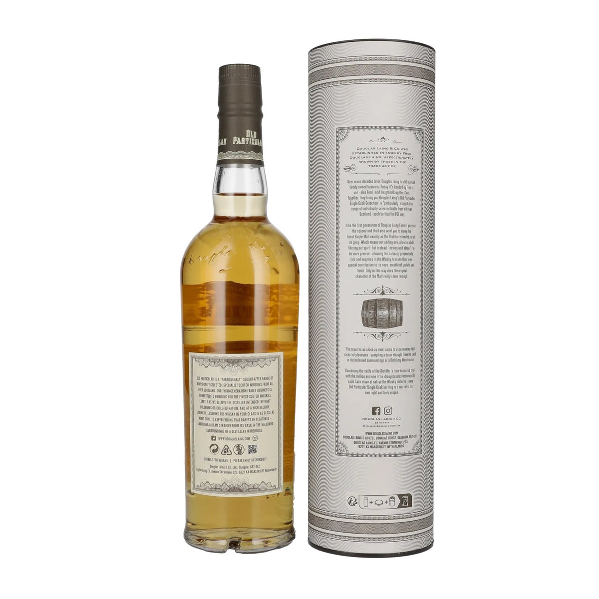Douglas Laing OLD PARTICULAR Ledaig 15 Years Old Single Malt 2008 48,4% Vol. 0,7l in Geschenkbox