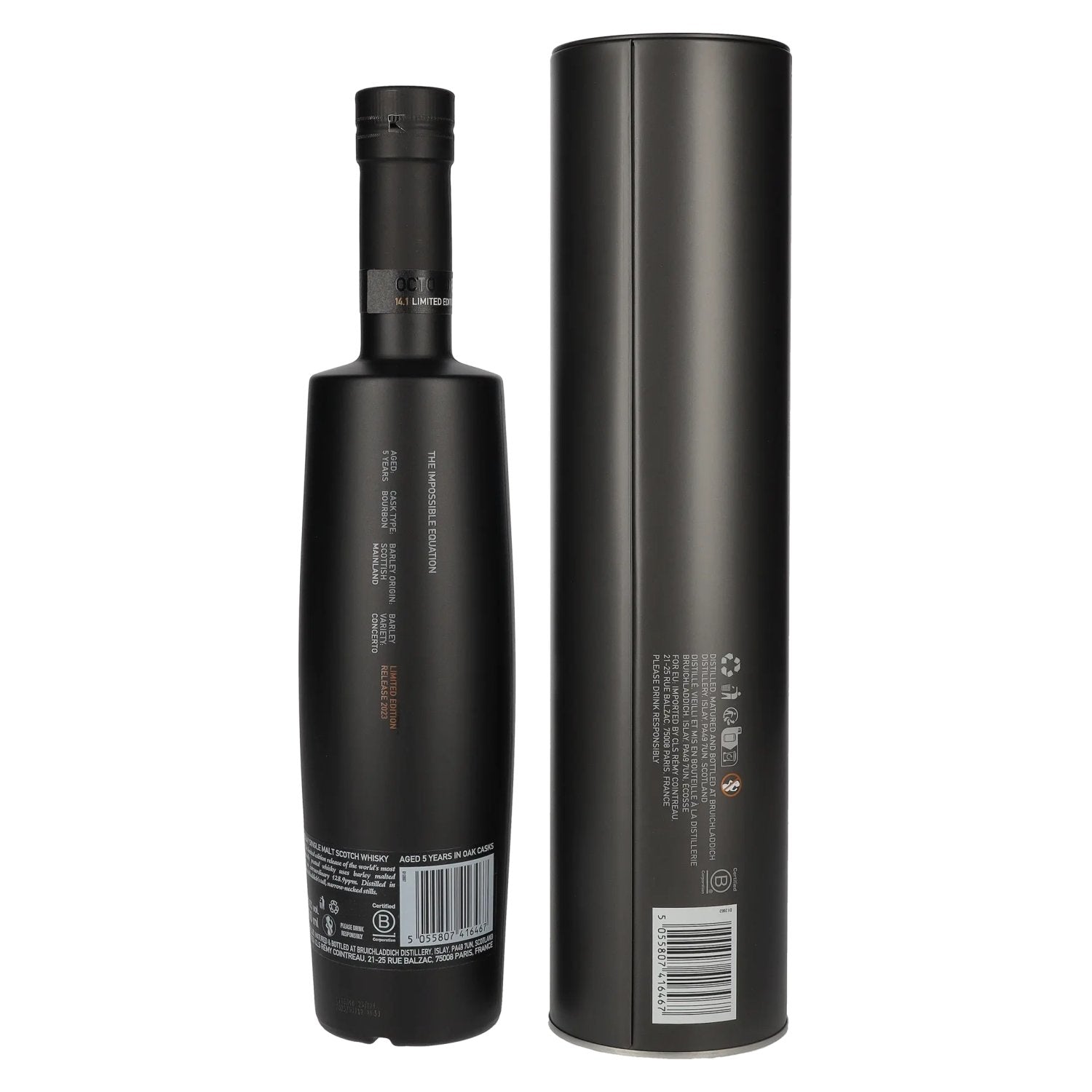 Octomore EDITION : 14.1 Super Heavily Peated Islay Single Malt 59,6% Vol. 0,7l en Tinbox