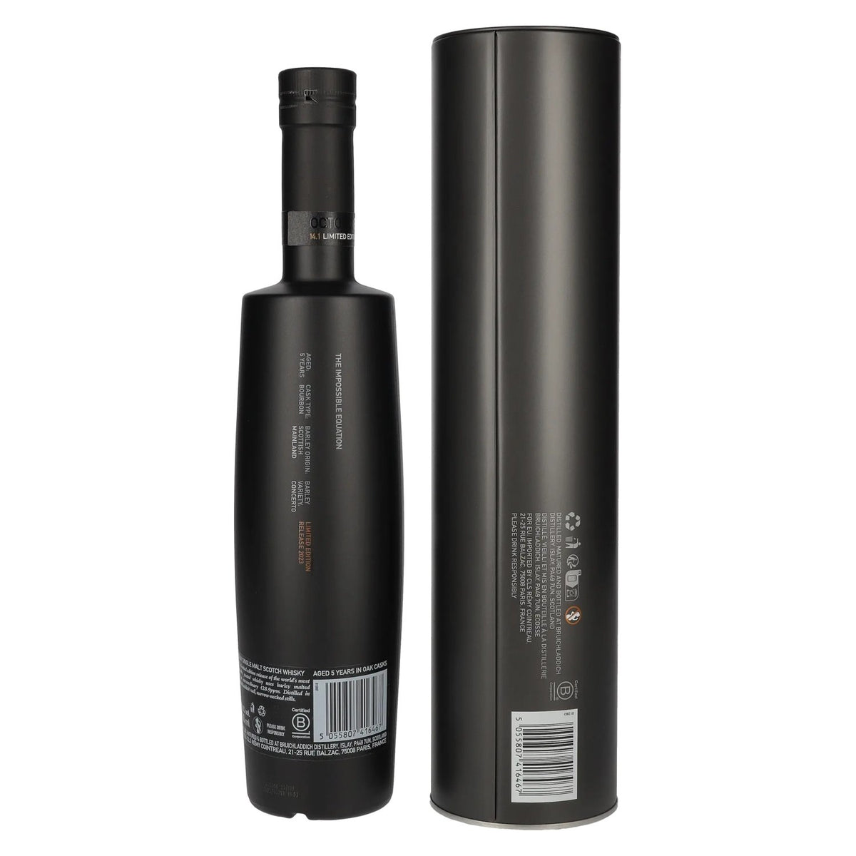 Octomore EDITION : 14.1 Super Heavily Peated Islay Single Malt 59,6% Vol. 0,7l en Tinbox
