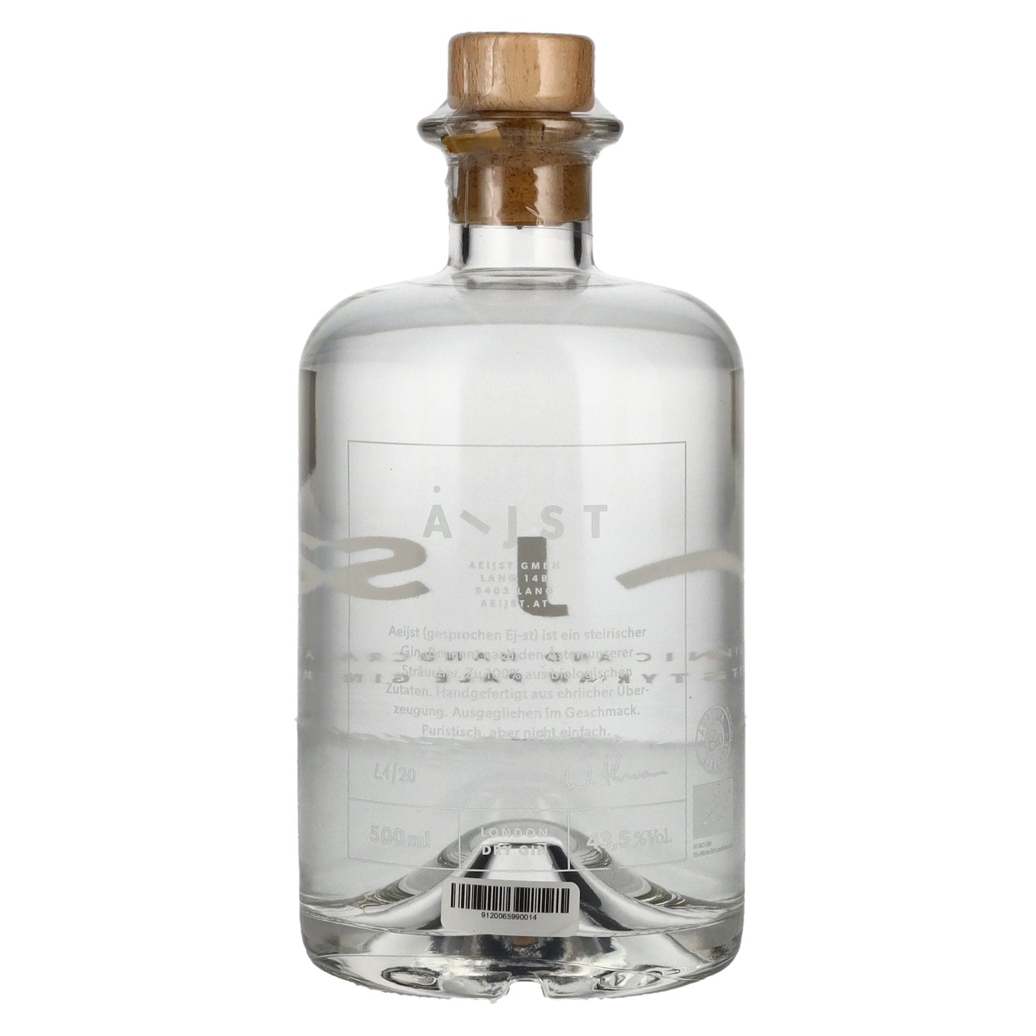 Aeijst Styrian Pale Gin 43,5% vol. 0,5l