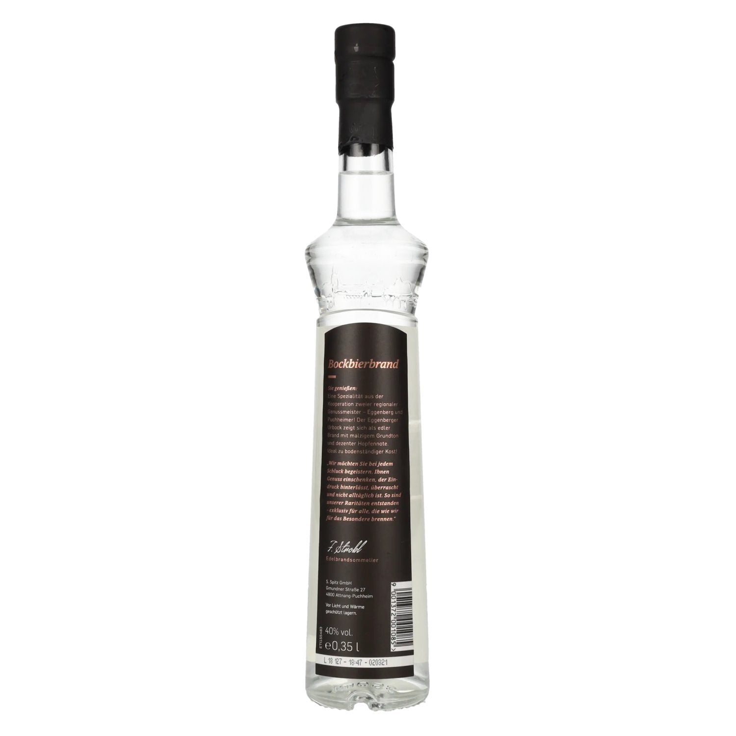 Puchheimer bock beer spirit 40% vol. 0,35l