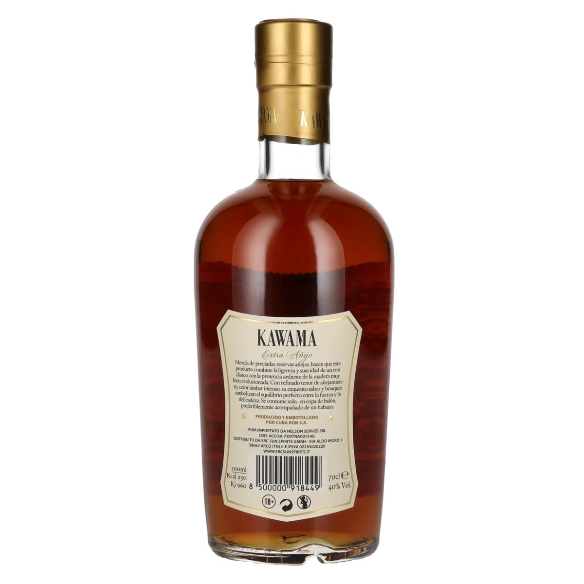 Ron Kawama 13 Extra Añejo 40% Vol. 0,7l