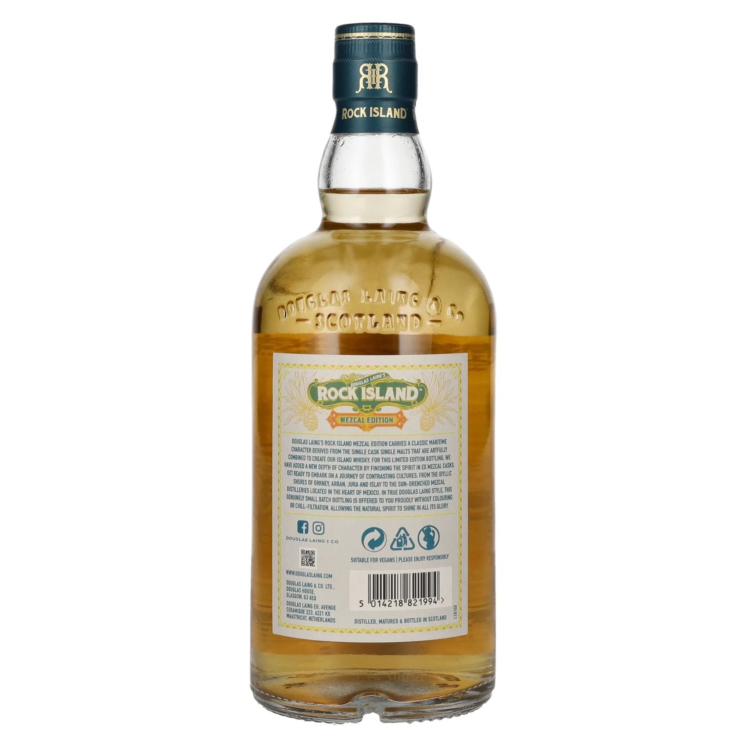 Douglas Laing ROCK ISLAND Mezcal Cask Edition 46,8% Vol. 0,7l
