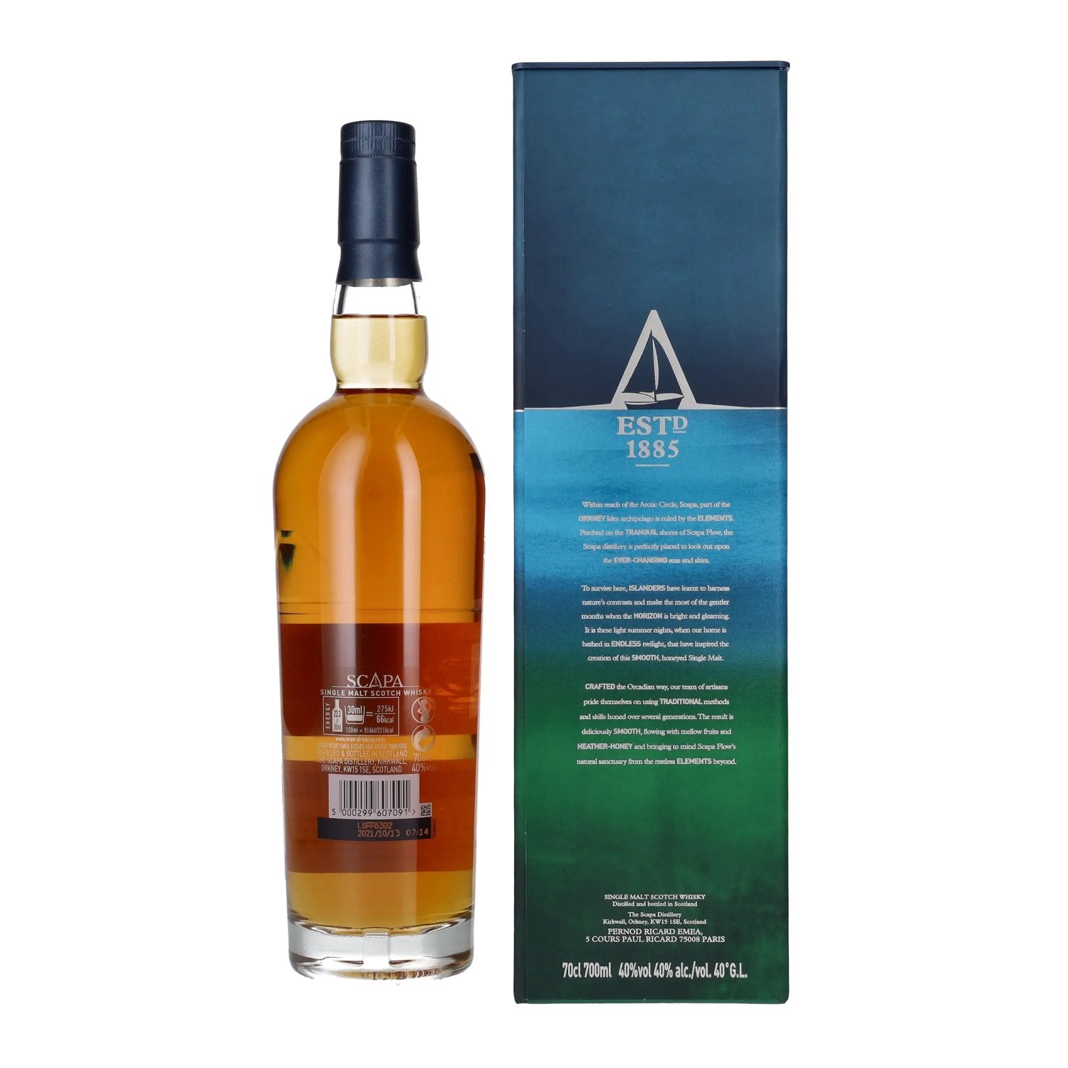 Scapa The Orcadian Skiren 40% Vol. 0,7l in Geschenkbox