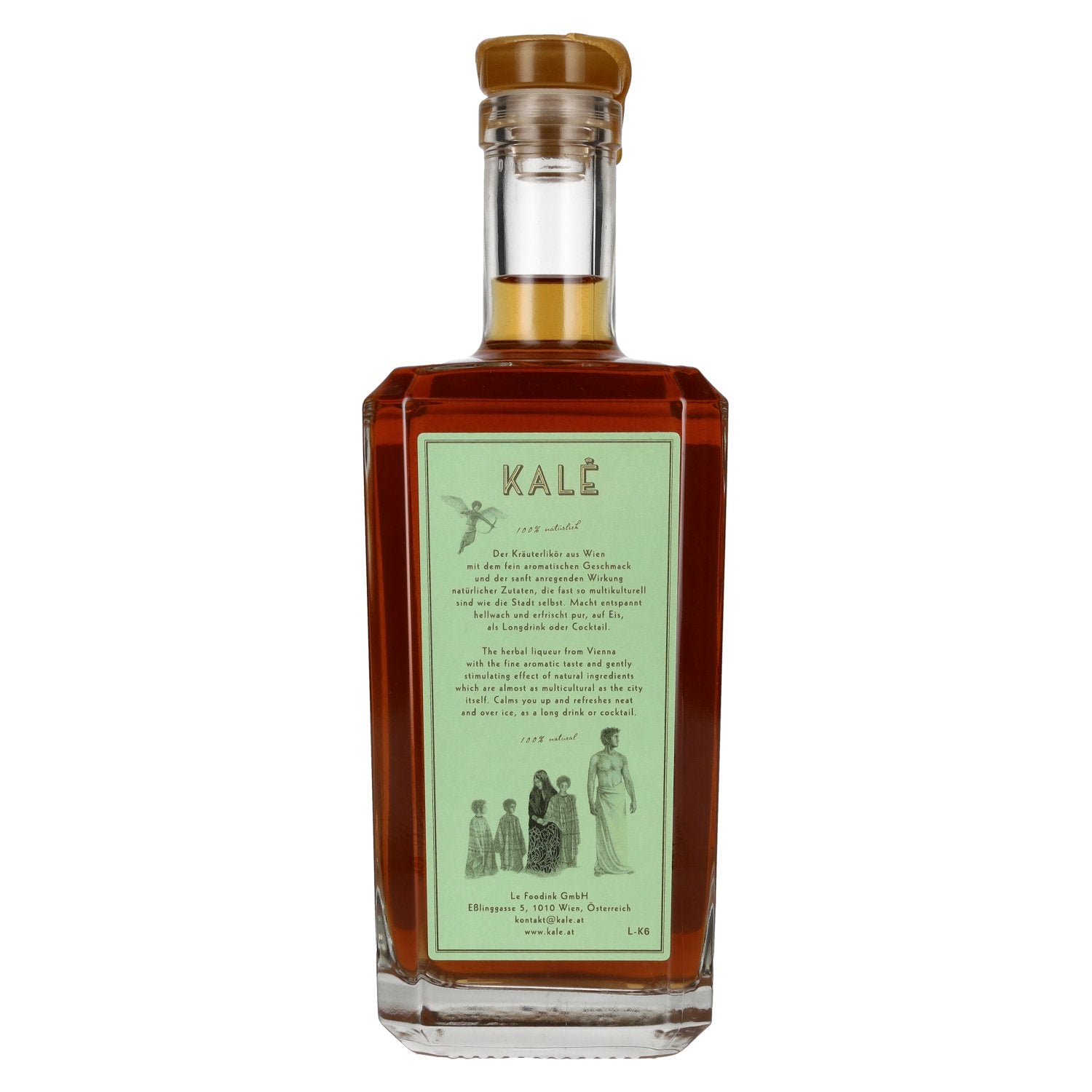 KALÈ Vienne Liqueur aux herbes 23% vol. 0,7l