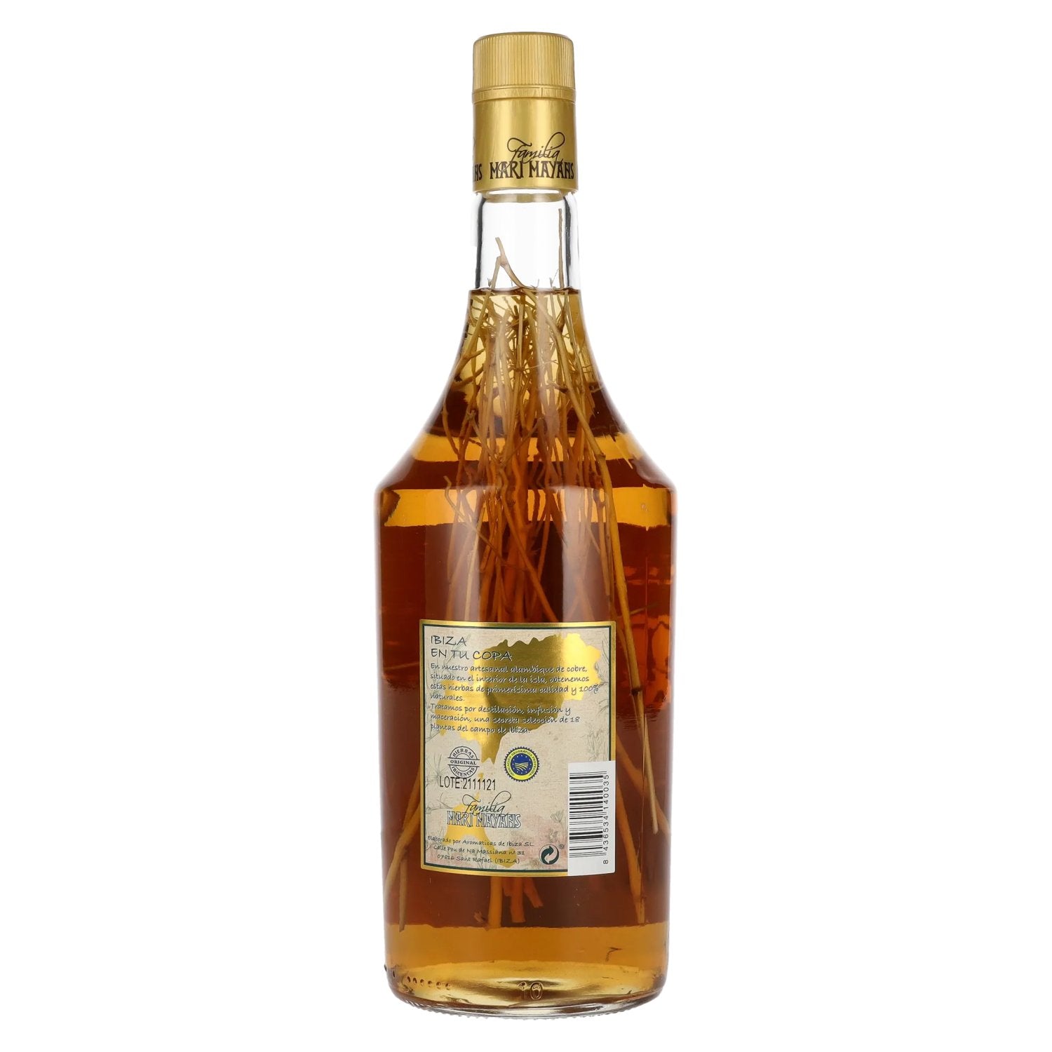 Mari Mayans Hierbas Ibicencas mit Zweig 26% Vol. 1l