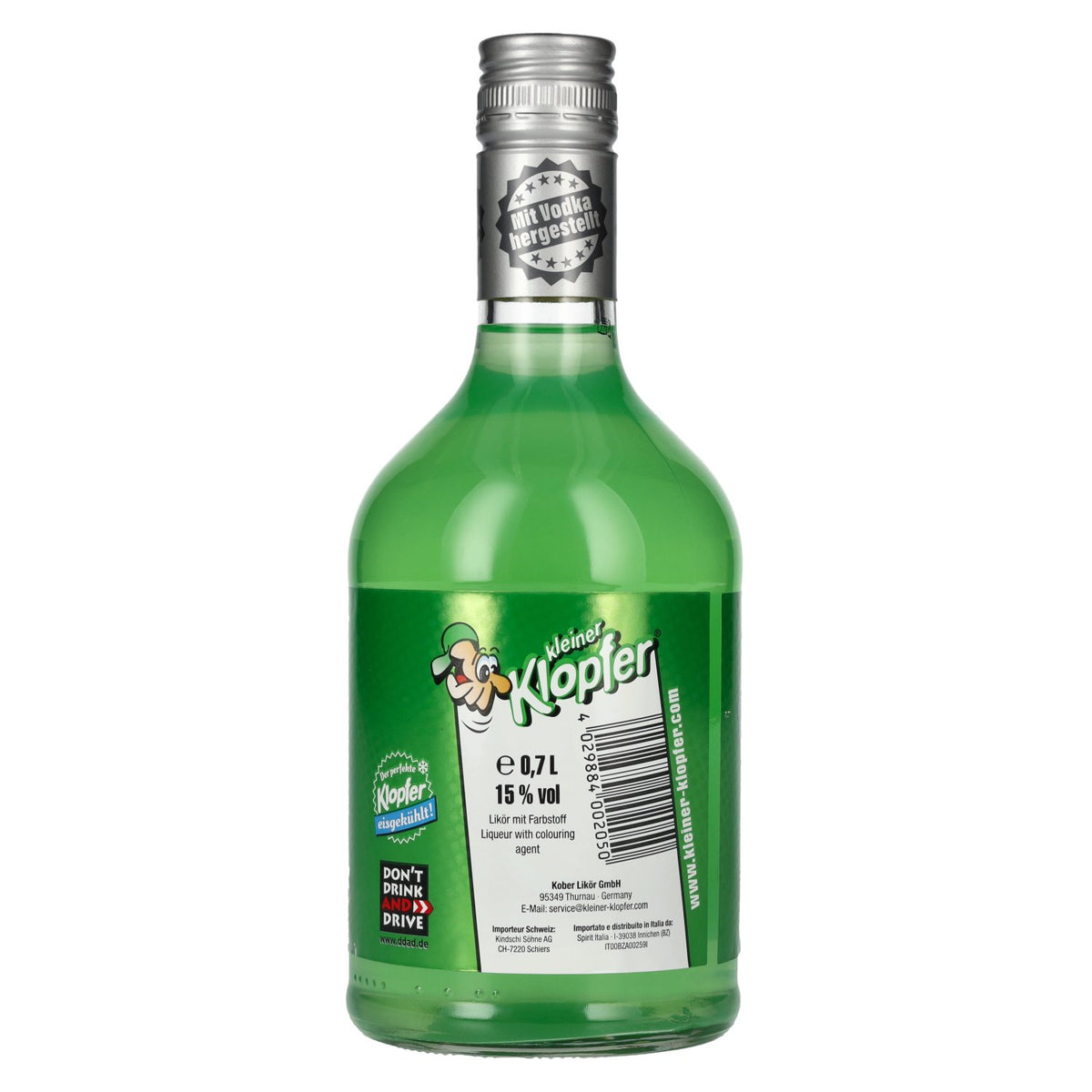 Kleiner Klopfer Cucumber Lemon 15% vol. 0,7l