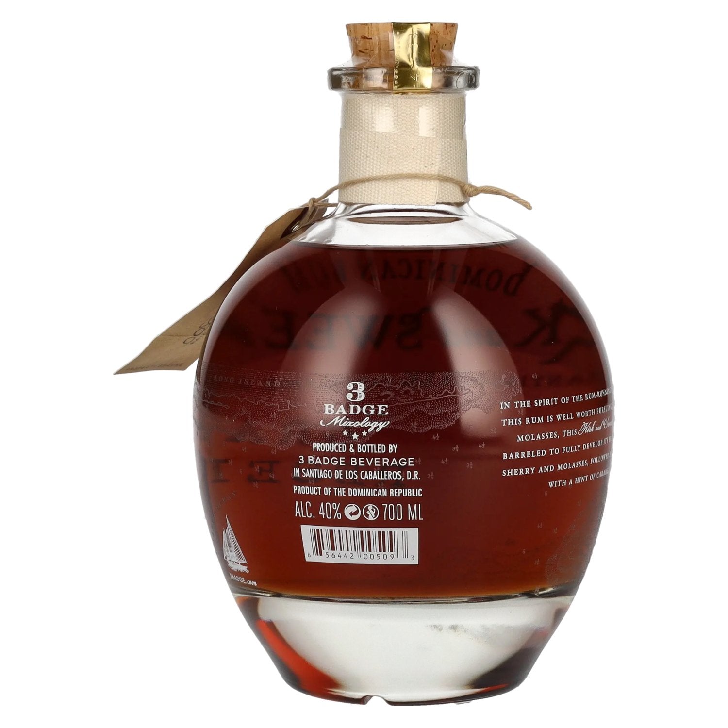 Kirk and Sweeney GRAN RESERVA Old Dominican Rum 40% Vol. 0,7l