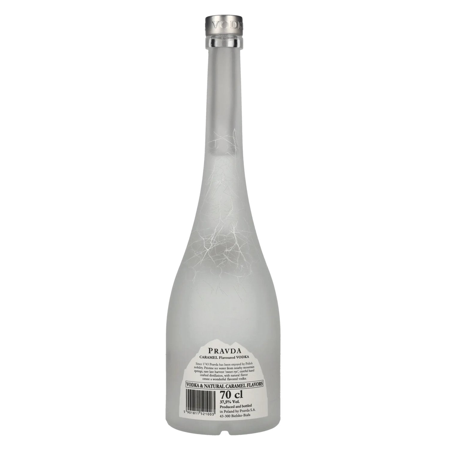 Pravda CARAMEL Vodka aromatisée 37,5% Vol. 0,7l