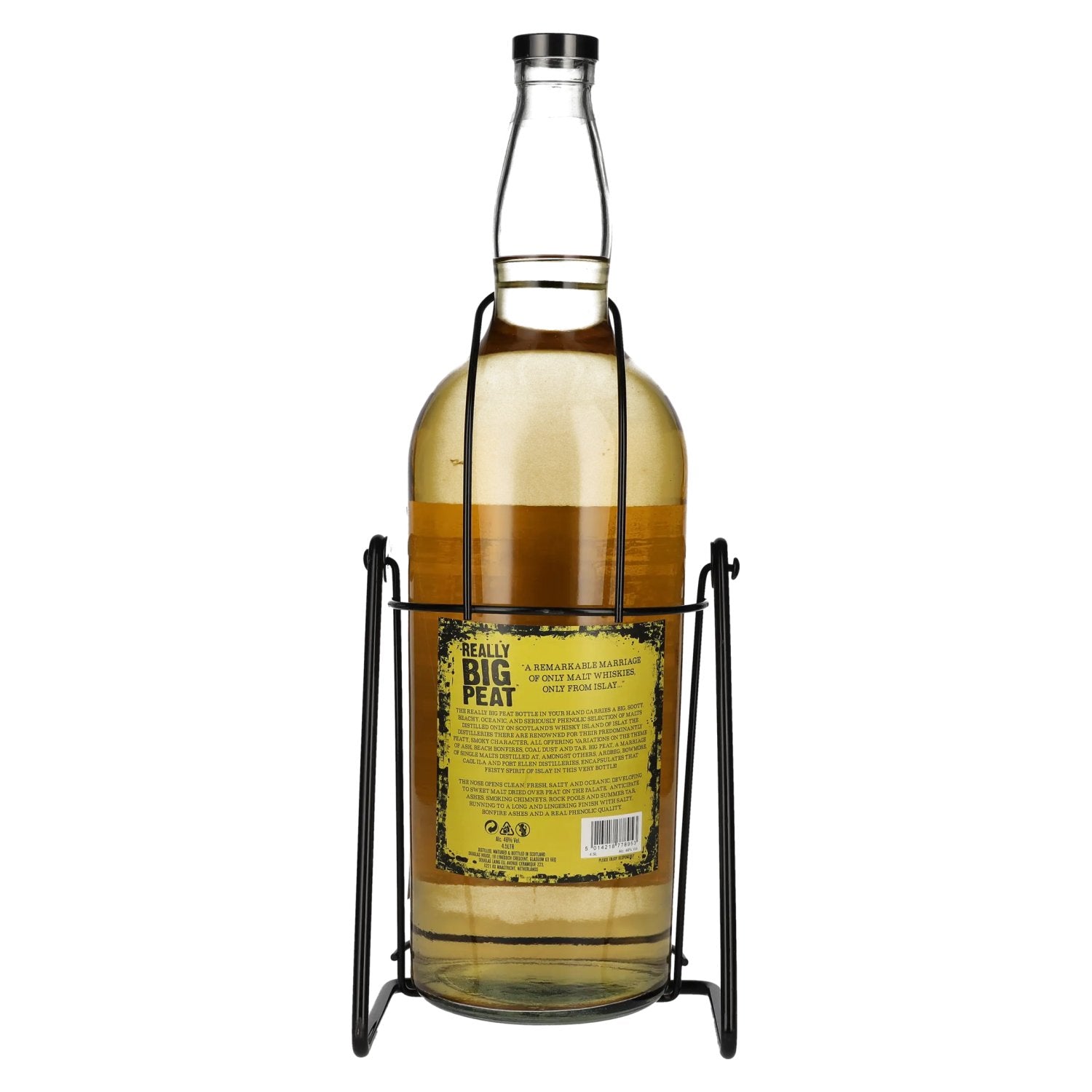 Douglas Laing BIG PEAT Islay Blended Malt 46% Vol. 4,5l with swivelling stand