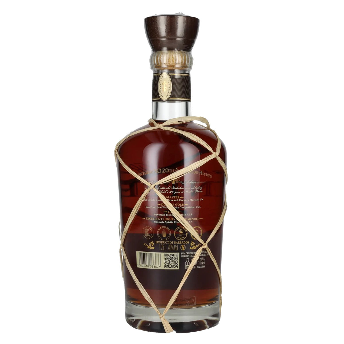 Planteray Rum BARBADOS XO 20th Anniversary 40% Vol. 1,75l