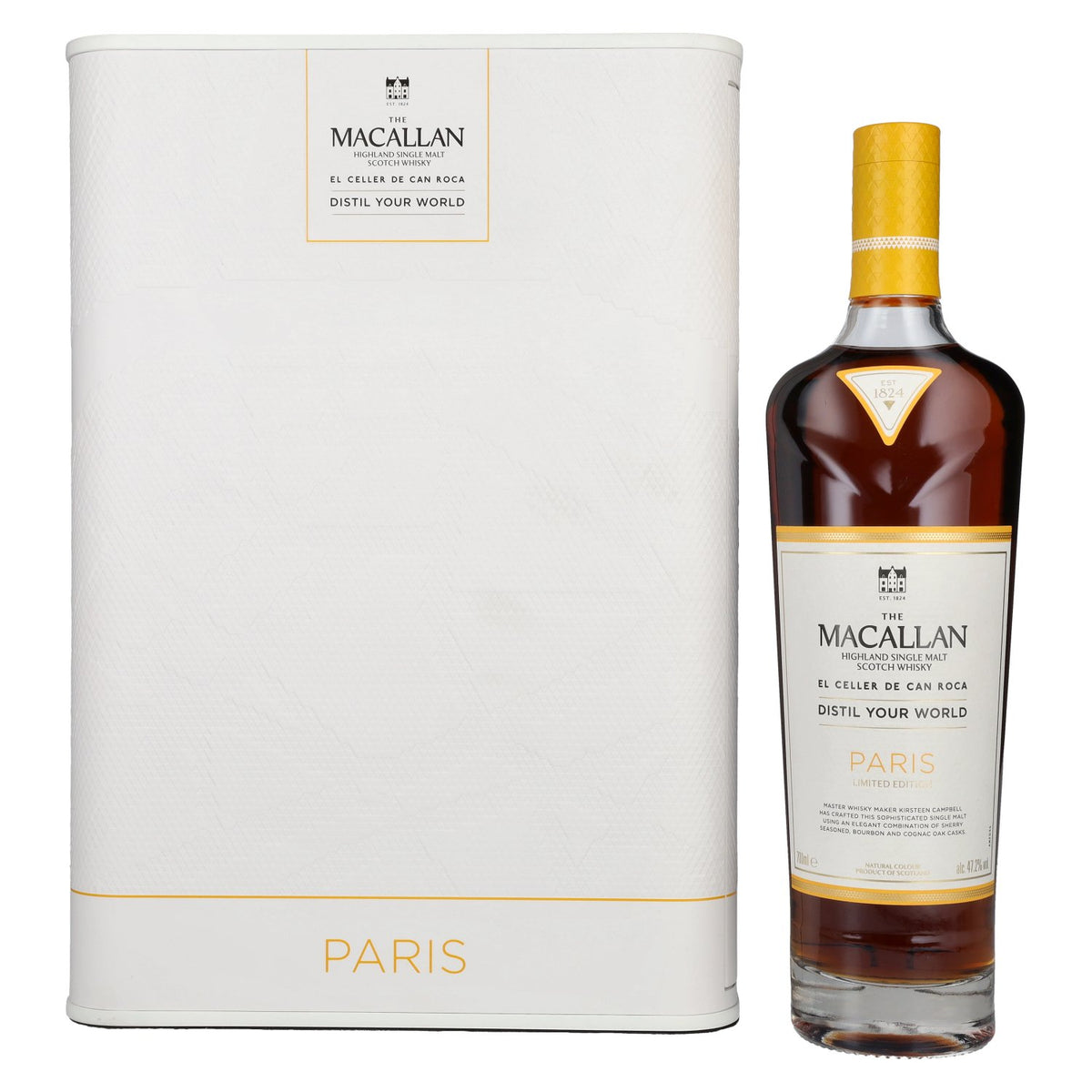 The Macallan Distil Your World PARIS Limited Edition 47.2% vol. 0.7l in a gift box