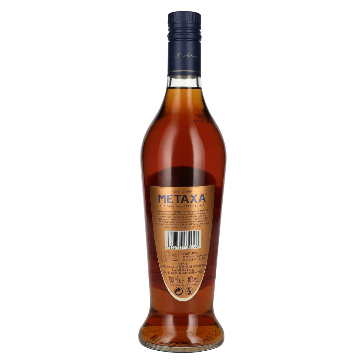 Metaxa 7 Stars 40% Vol. 0,7l