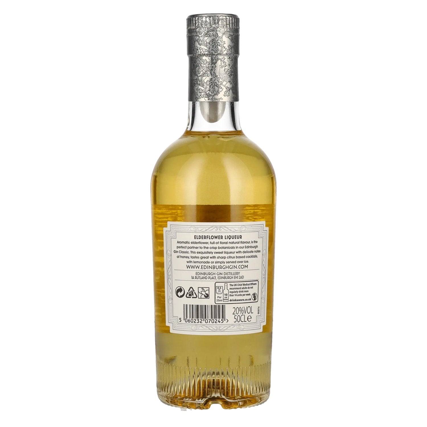 Edinburgh Elderflower Gin 20% vol. 0,5l