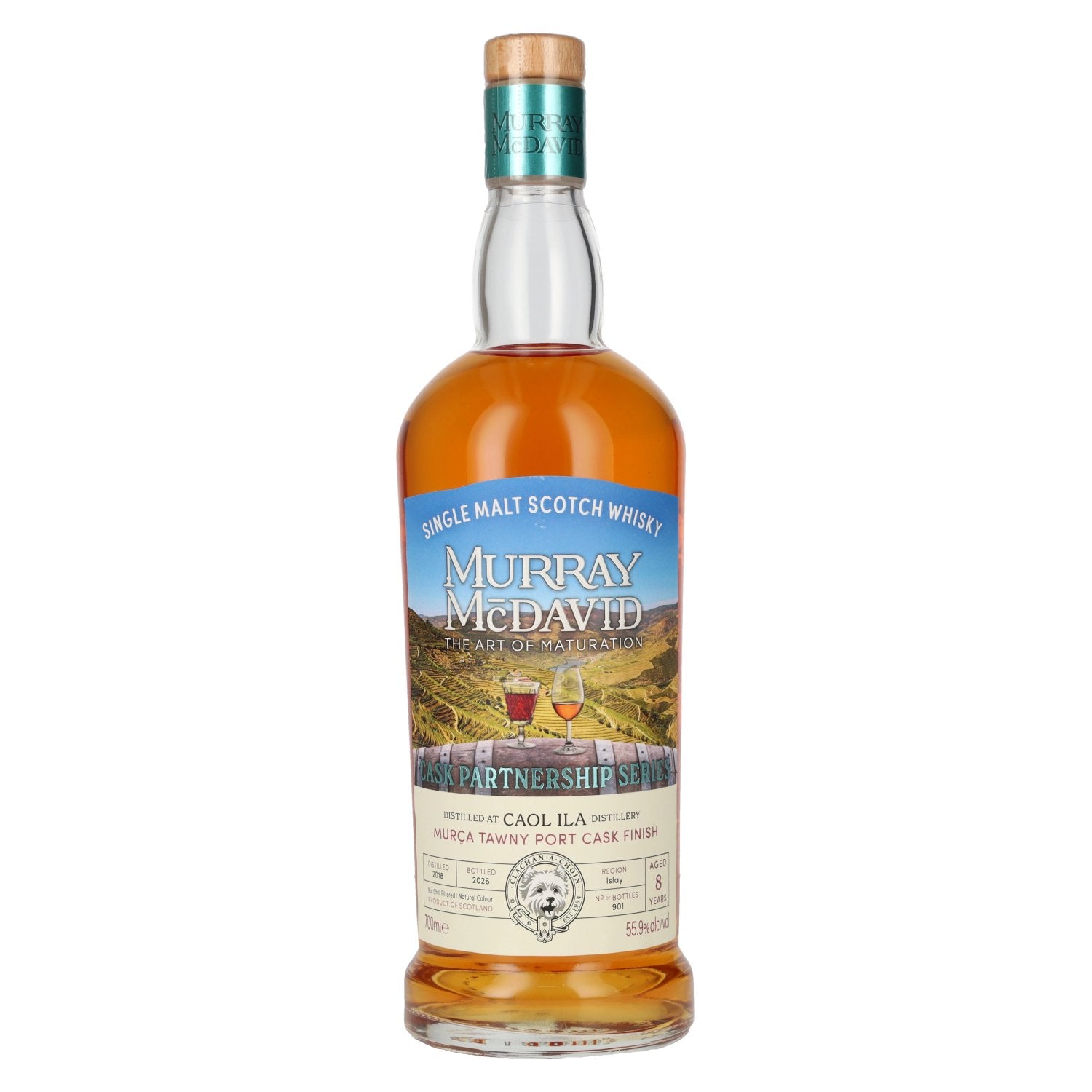 Murray McDavid PARTNERSHIP SERIES 8 ans d'âge Caol Ila Murca Tawny Port Cask 2018 55,9 % vol. 0,7 l