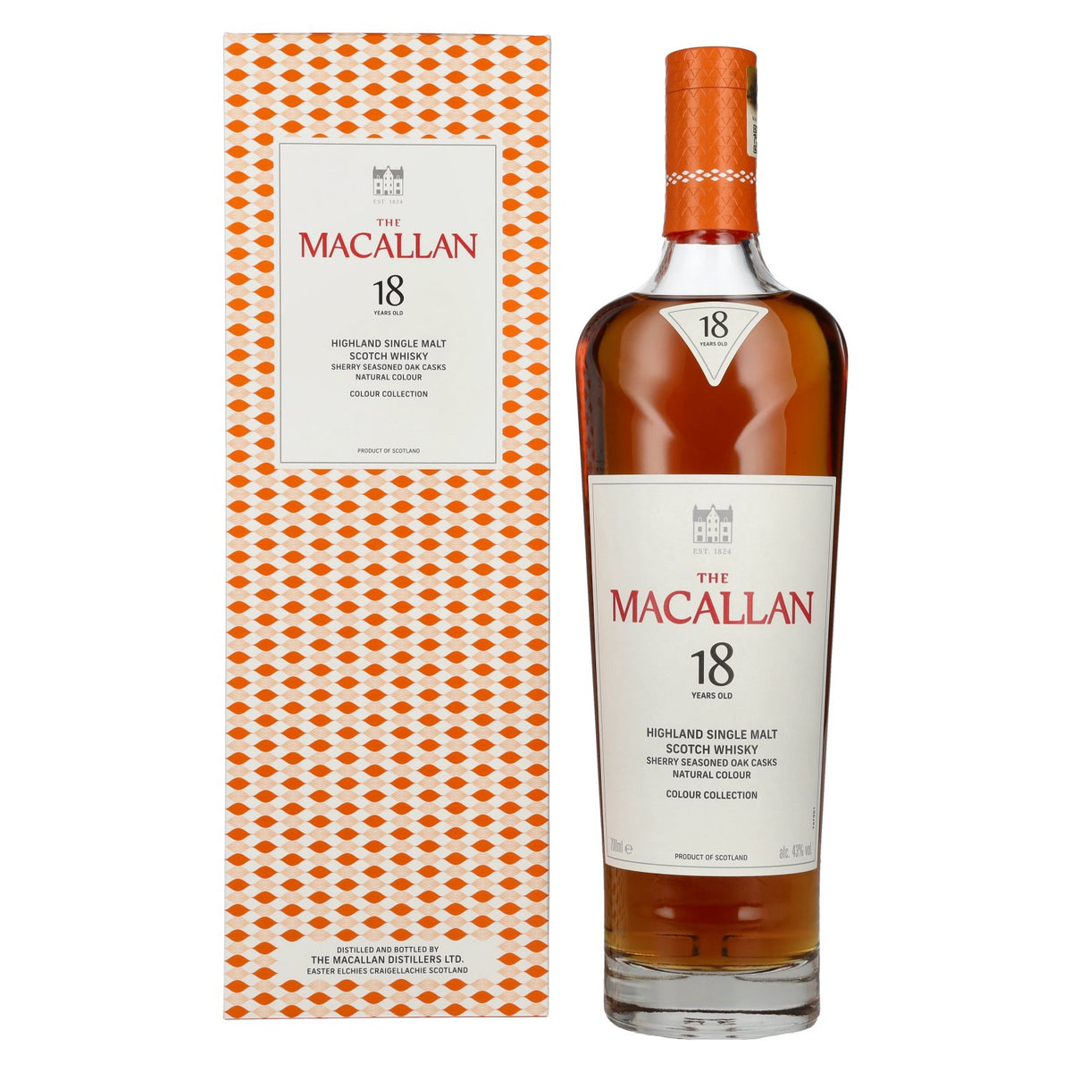 The Macallan 18 Years Old Colour Collection 43% Vol. 0,7l en boîte cadeau