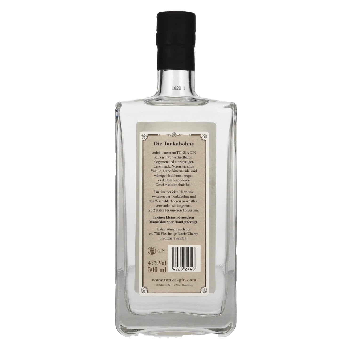 Tonka Gin 47% vol. 0,5l