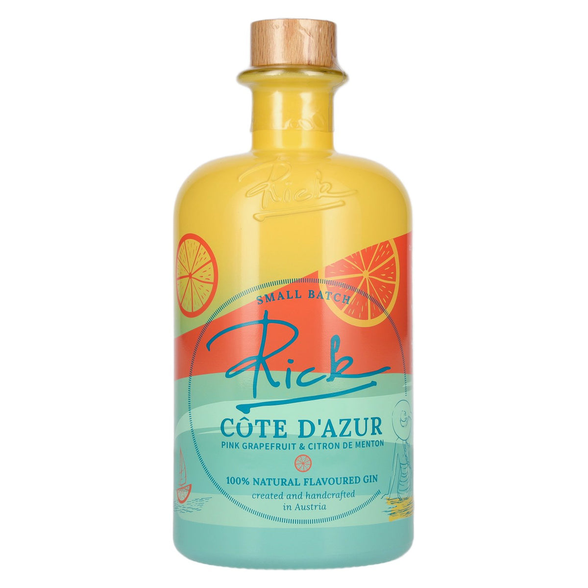 Rick Cote d'Azur Flavoured Gin 40% vol. 0.5 l