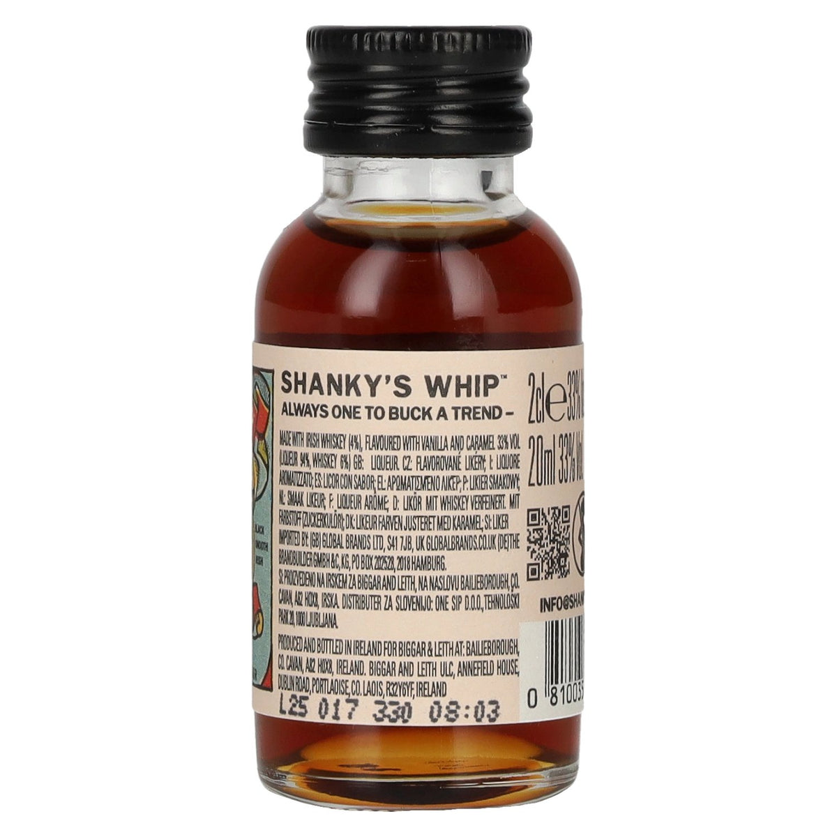 Shanky's Whip Liqueur 33% Vol. 0,02l