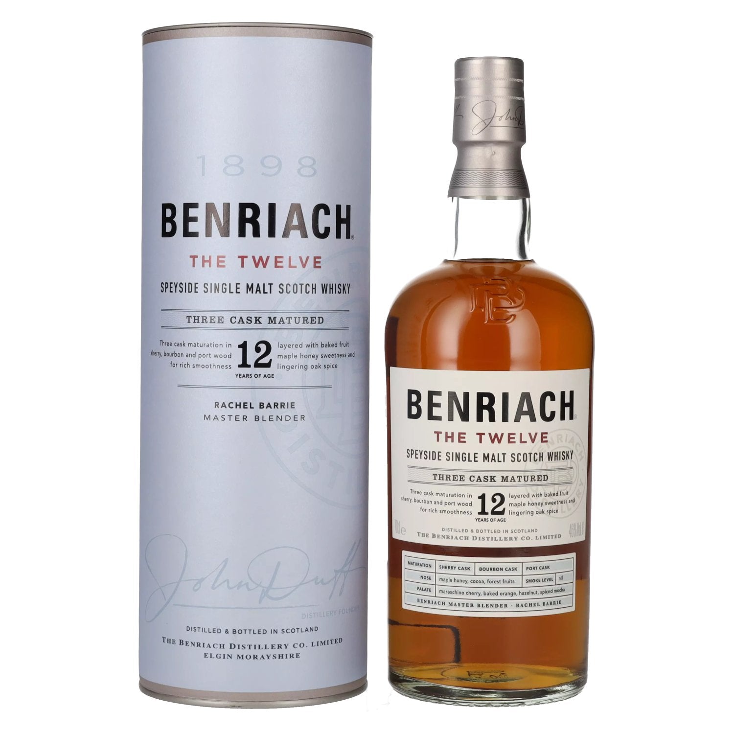Benriach THE TWELVE Single Malt Three Cask Matured 46% Vol. 0,7l en boîte cadeau