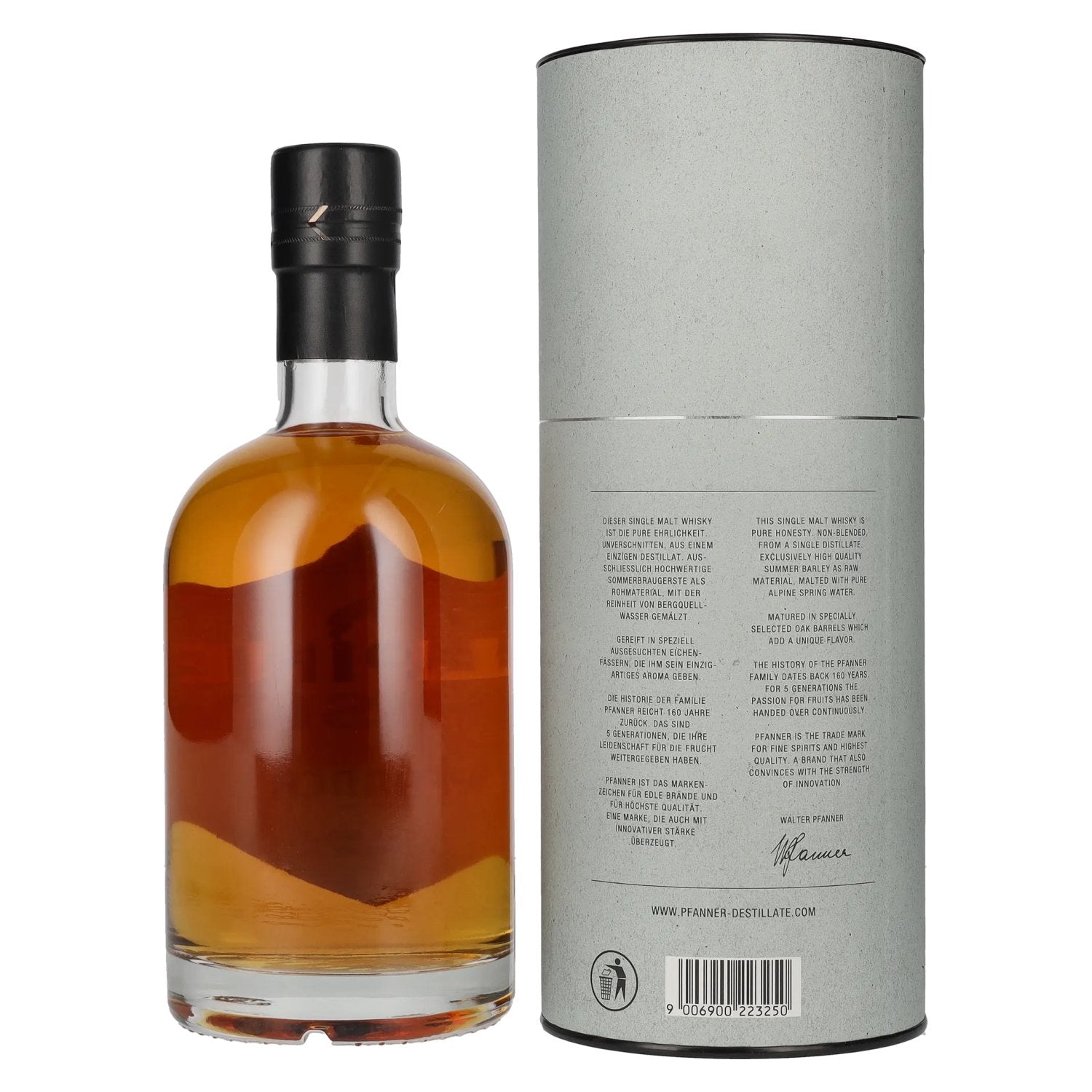 Pfanner Alpine Single Malt Whisky 43% Vol. 0,7l in Geschenkbox