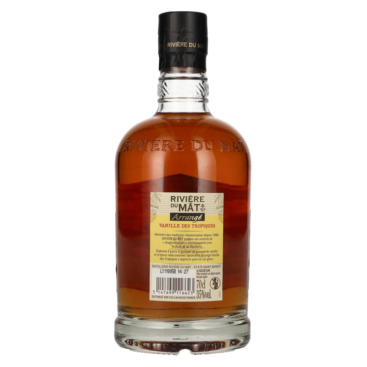 Rivière du Mât Arrangé Vanille des Tropiques 35% vol. 0,7l