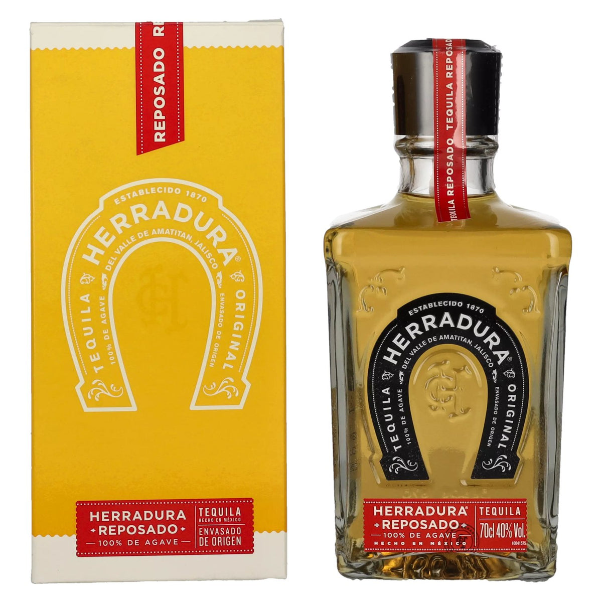Herradura Tequila REPOSADO 100% de Agave 40% Vol. 0,7l in gift box