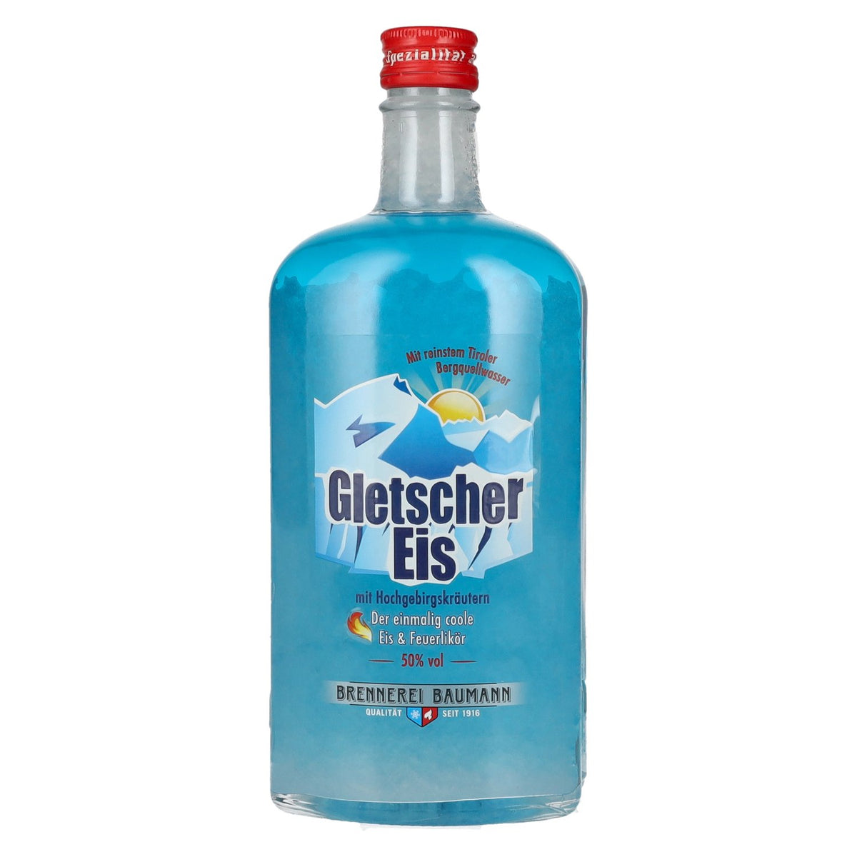 Baumann Glacier Ice Ice &amp; Fire Liqueur 50% vol. 0.7l