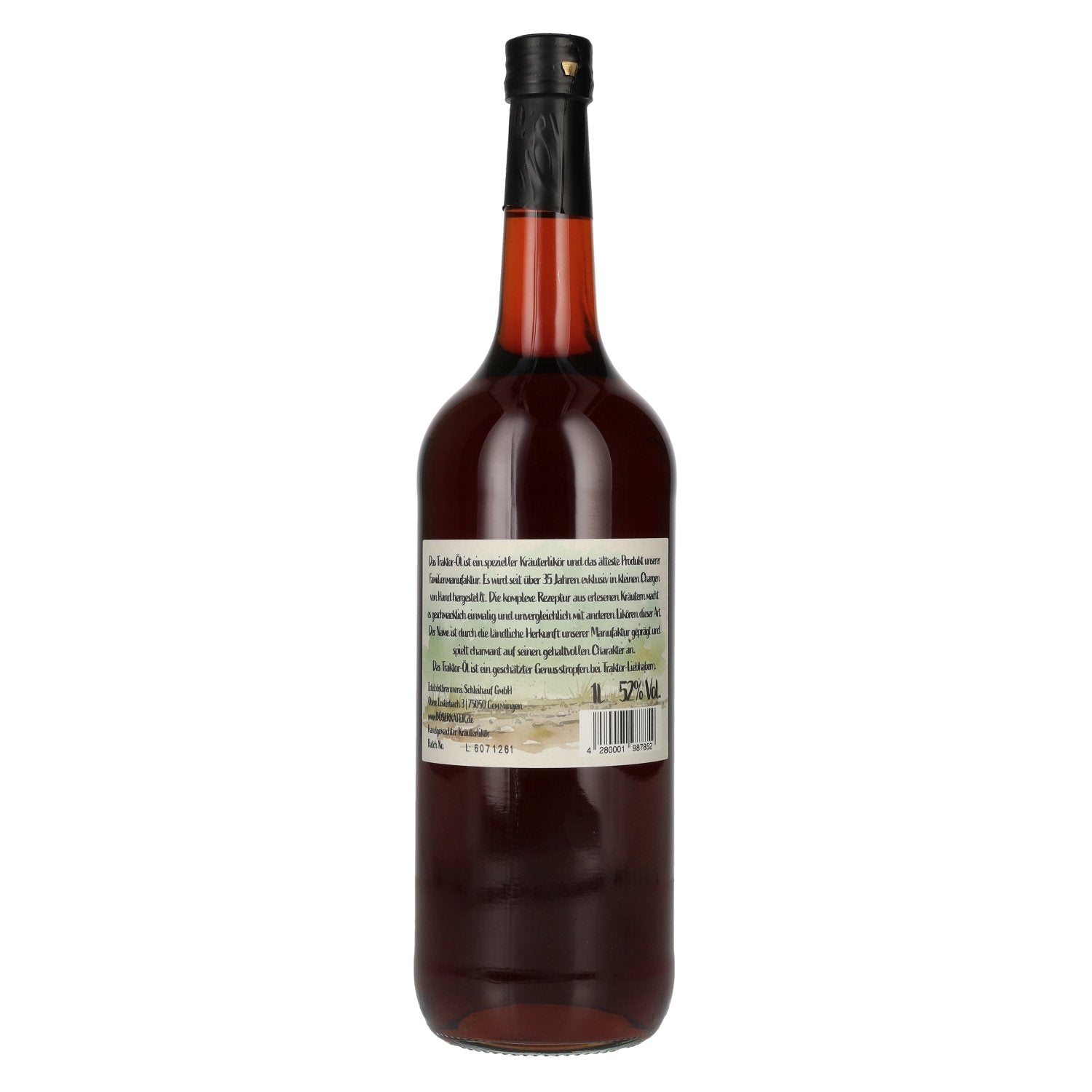 Traktor-Öl maison Liqueur spéciale aux herbes 52% vol. 1l