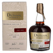 Dictador EPISODIO I 22 Years Old PORT CASK Rum 1999 43% Vol. 0,7l en boîte cadeau