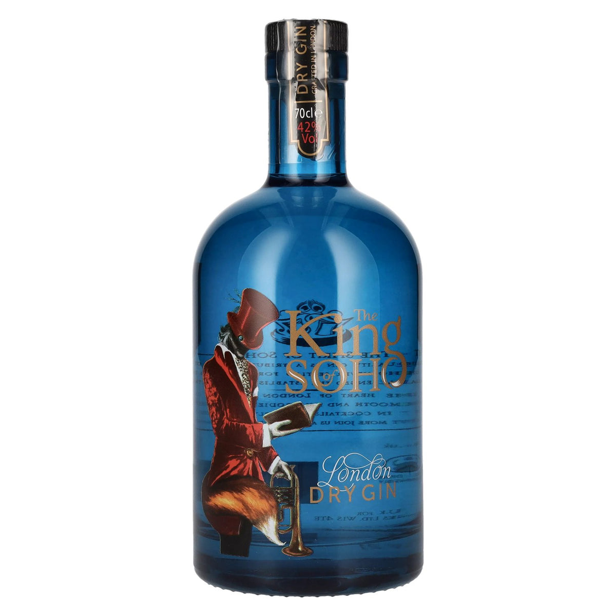The King of Soho London Dry Gin 42% vol. 0,7l