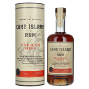 Cane Island FIVE ICON BLEND Island Rum 44% vol. 0,7l en boîte cadeau