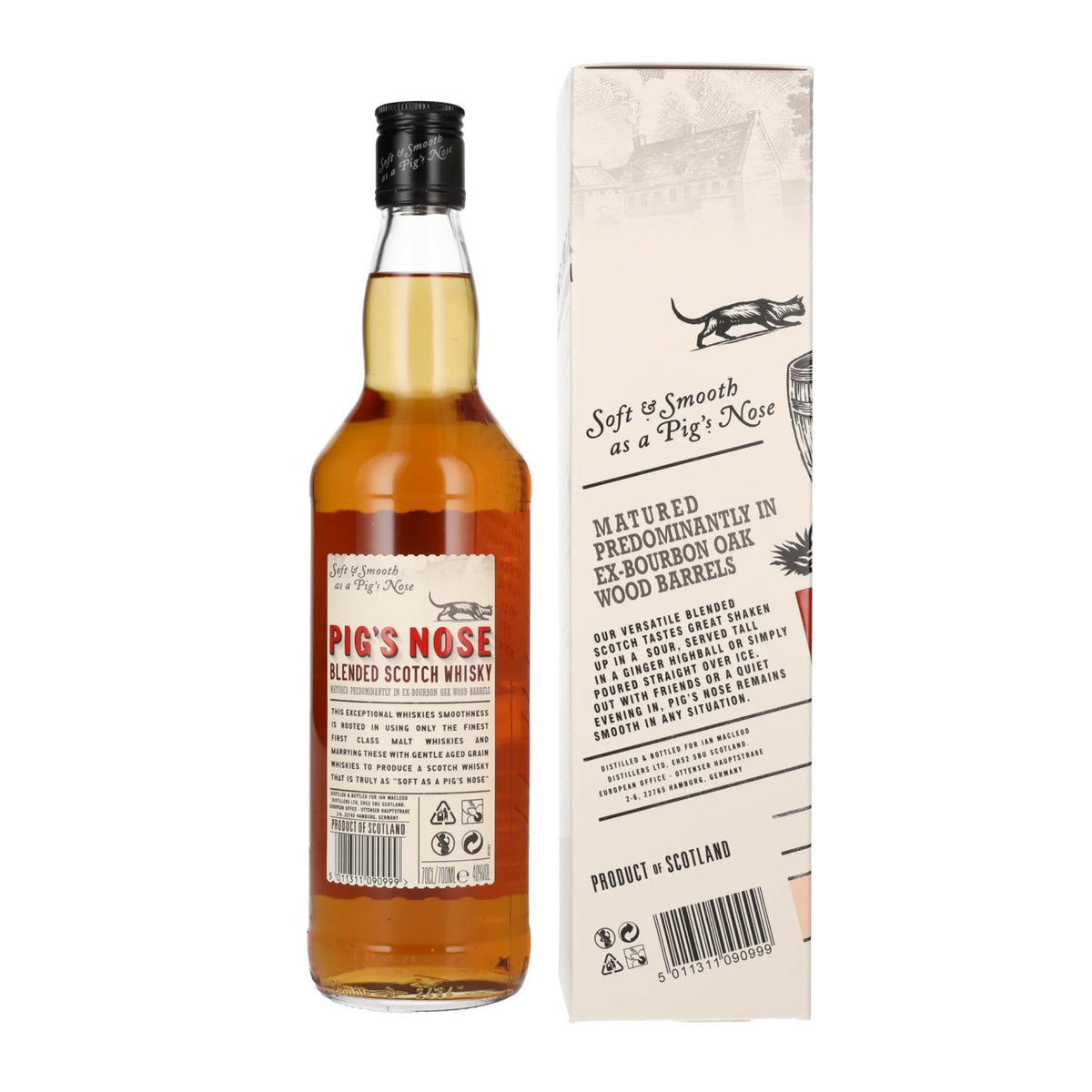Pig's Nose Blended Scotch Whisky 40% Vol. 0,7l in gift box