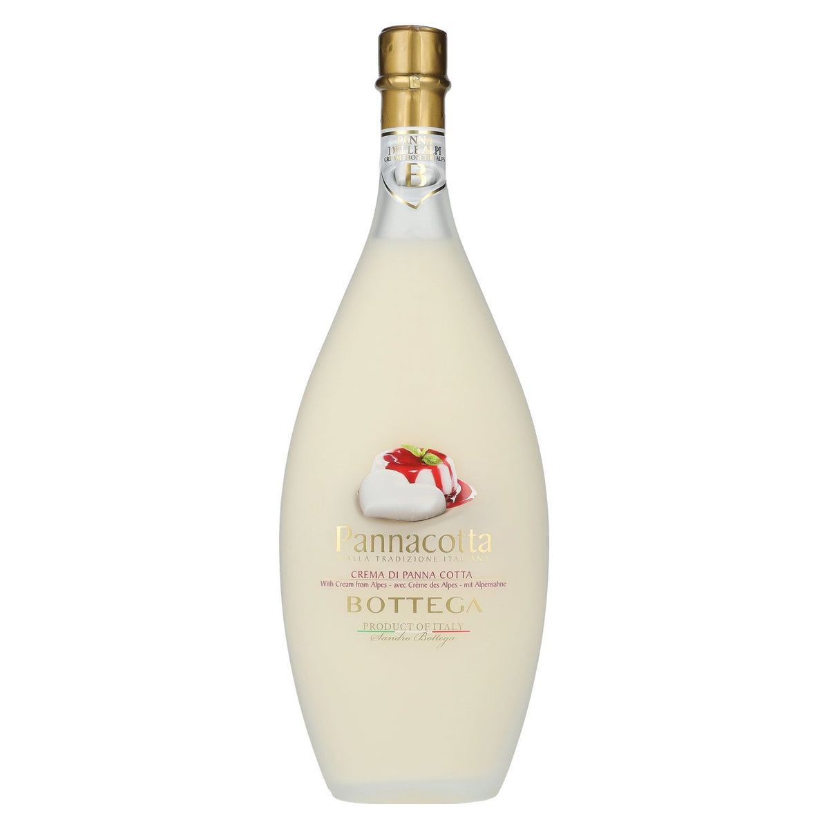 Bottega Crema di PANNACOTTA Liqueur de crème 15% vol. 0,5l