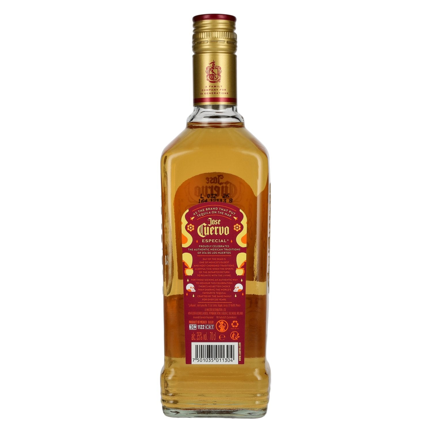 José Cuervo Especial Reposado Tequila DÍA DE LOS MUERTOS Limited Edition 35% Vol. 0,7l