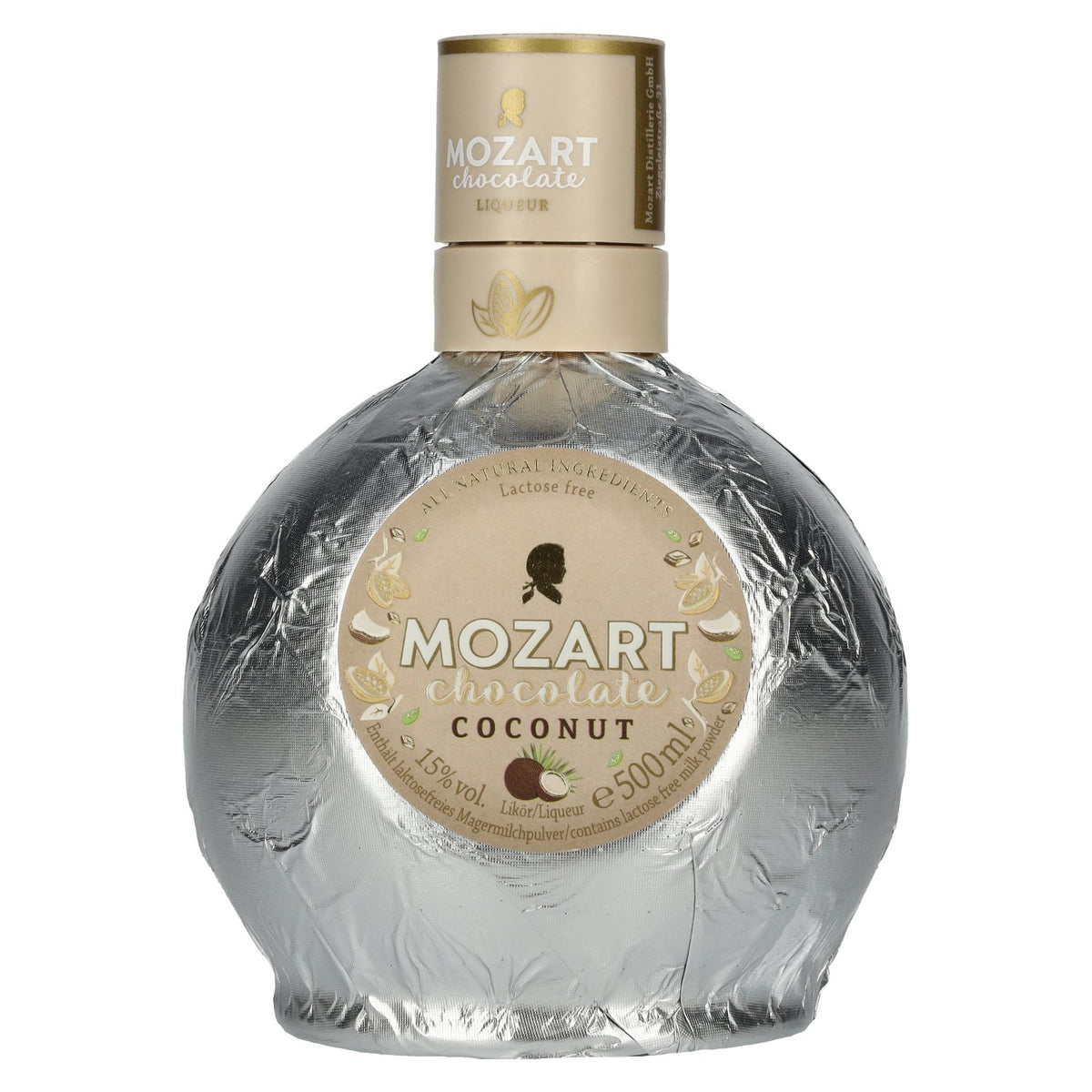 Mozart Chocolate Coconut cream liqueur 15% vol. 0.5l
